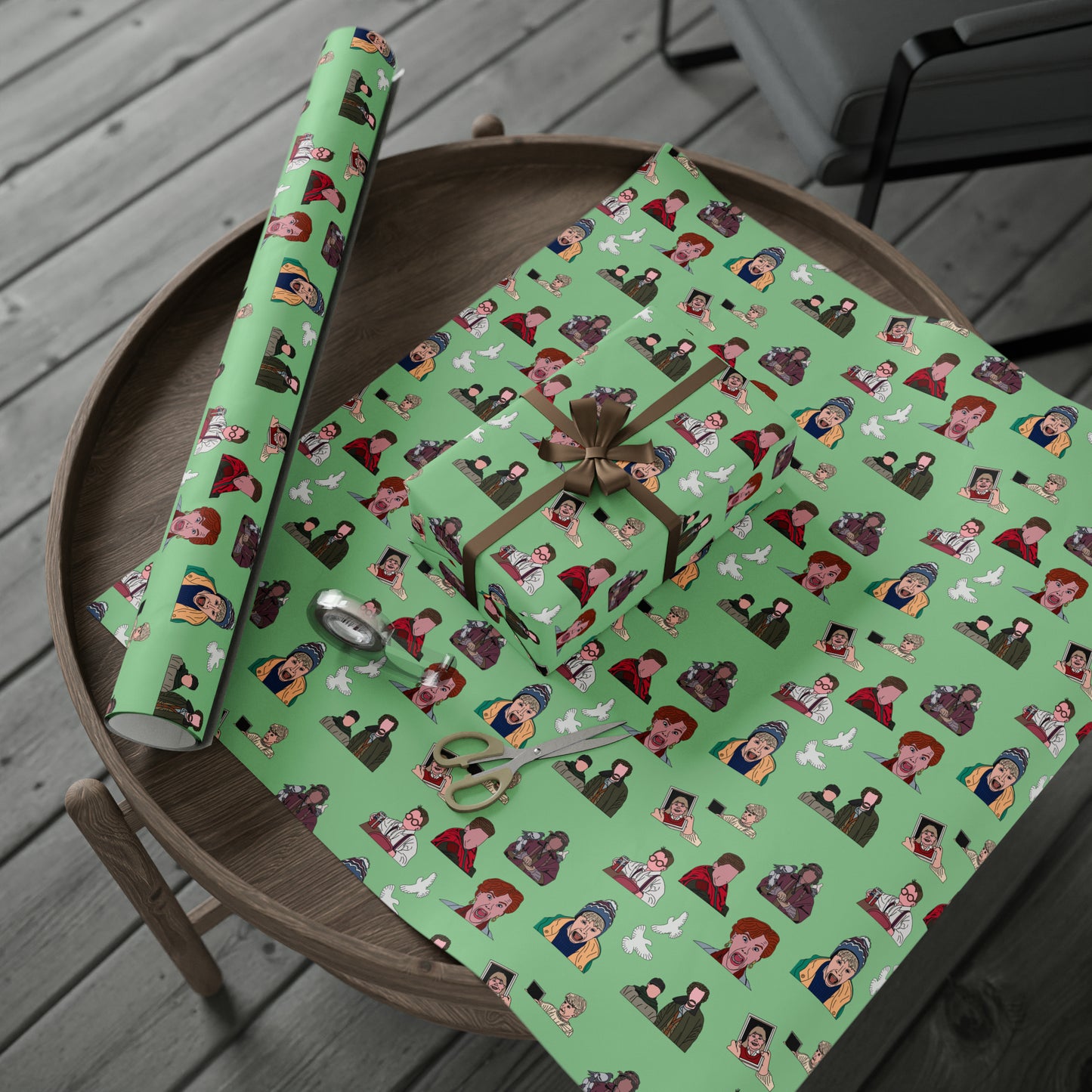 Home Alone Wrapping Paper.