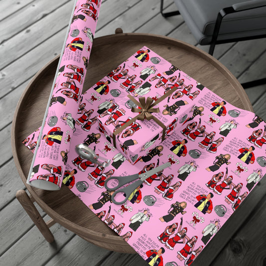 The Meanest of Girls Wrapping Paper