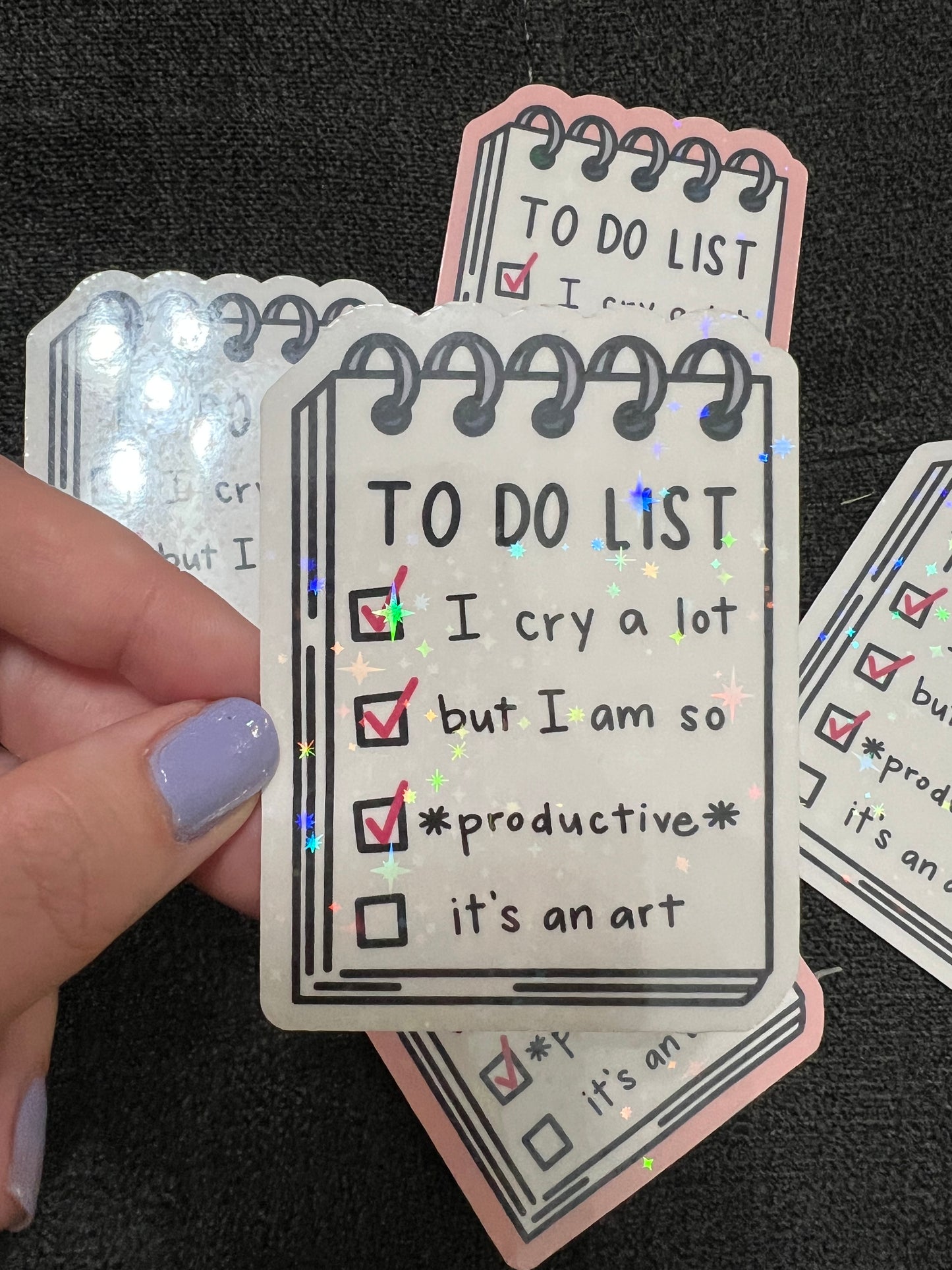 I Can Do It With a Broken Heart Sticker