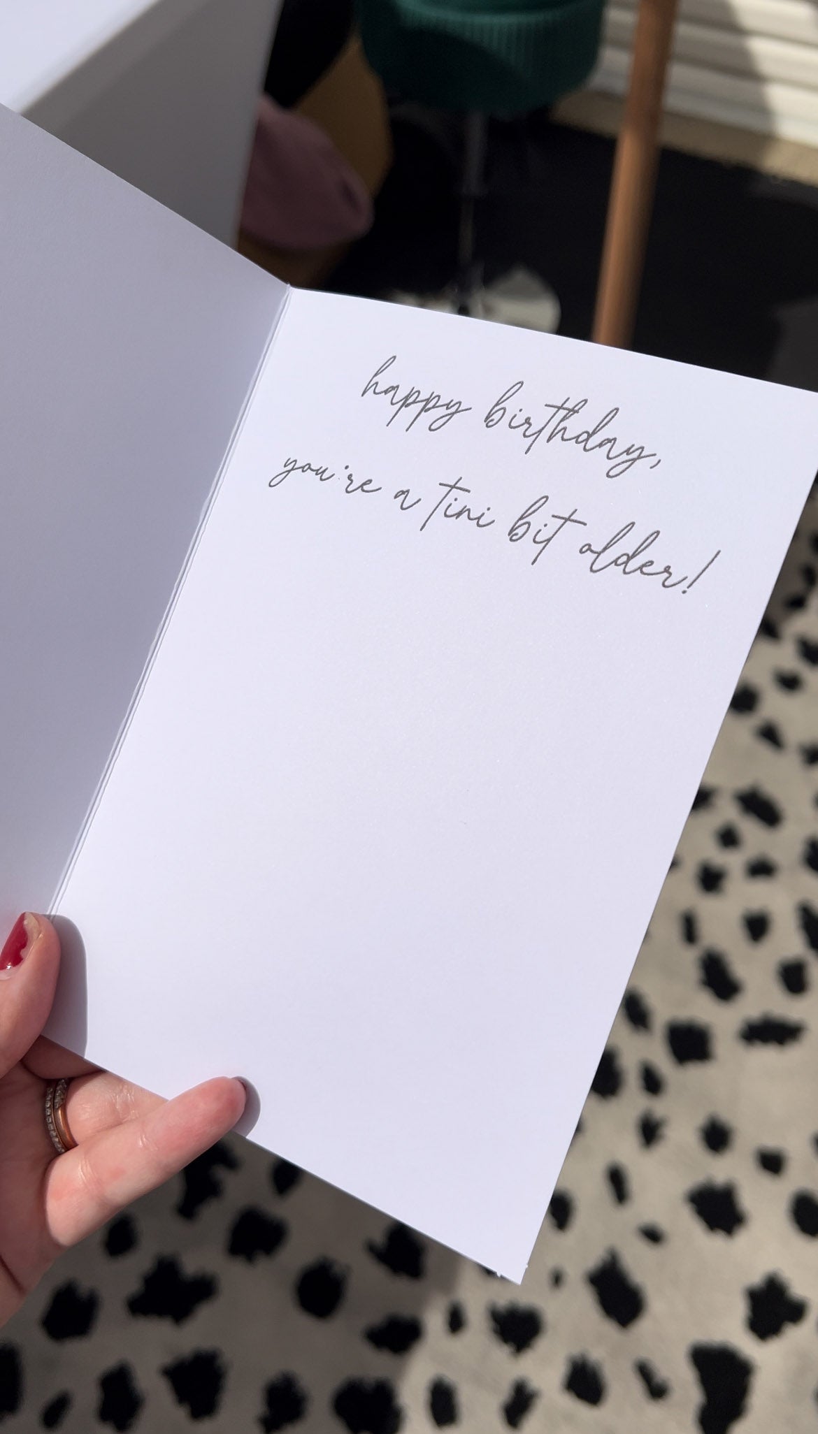 Espresso Martini Birthday Card