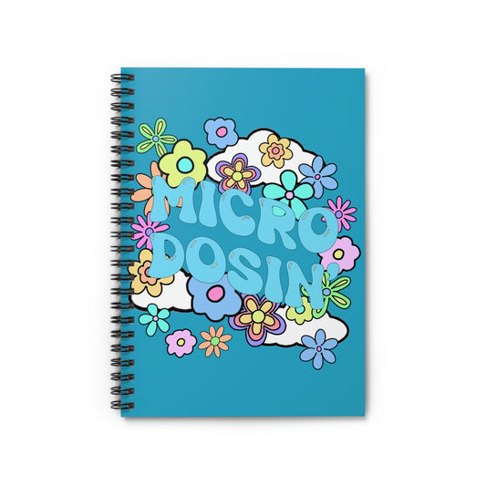 Microdosin' Spiral Notebook - Ruled Line