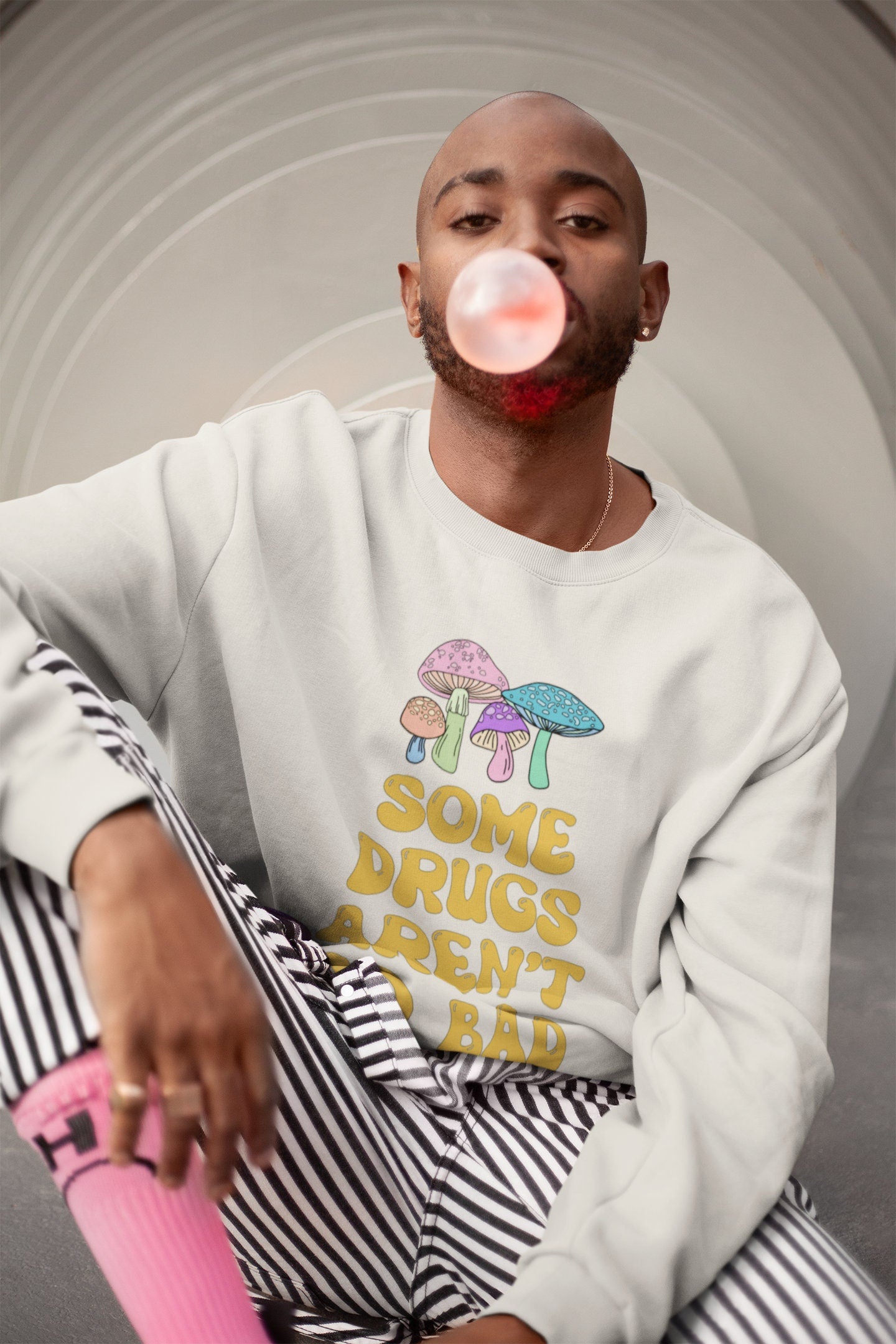 Some Drugs Aren't So Bad - Shroomies Crewneck Sweatshirt