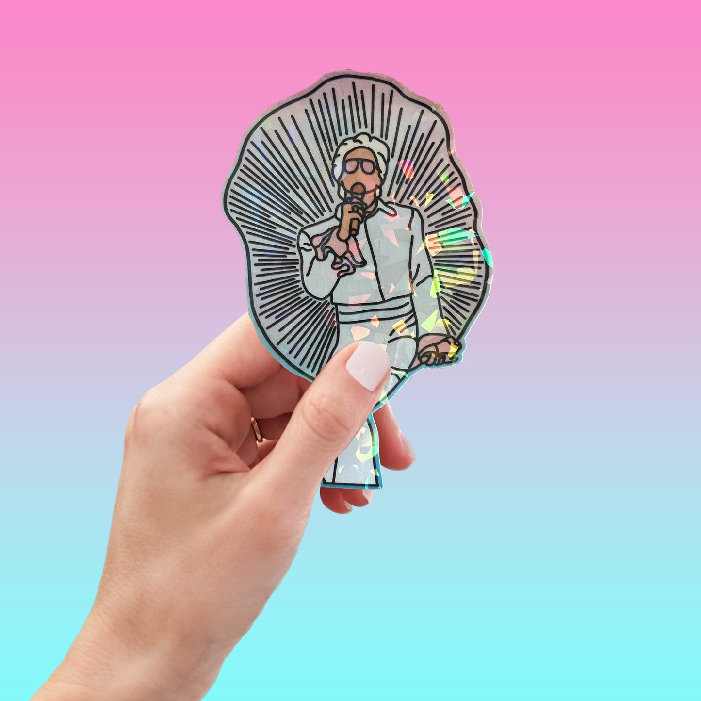 Uncle Baby Billy Seashell Sticker