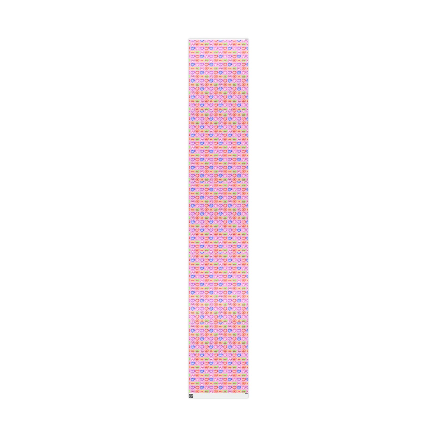 Candy Hearts Wrapping Paper