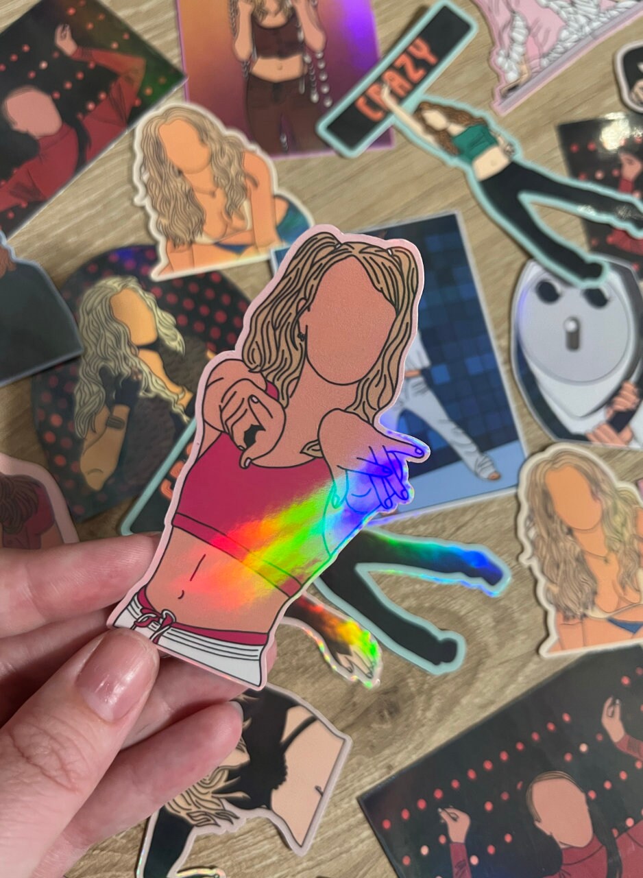 Britney Spears ...Baby One More Time Music Video Sticker
