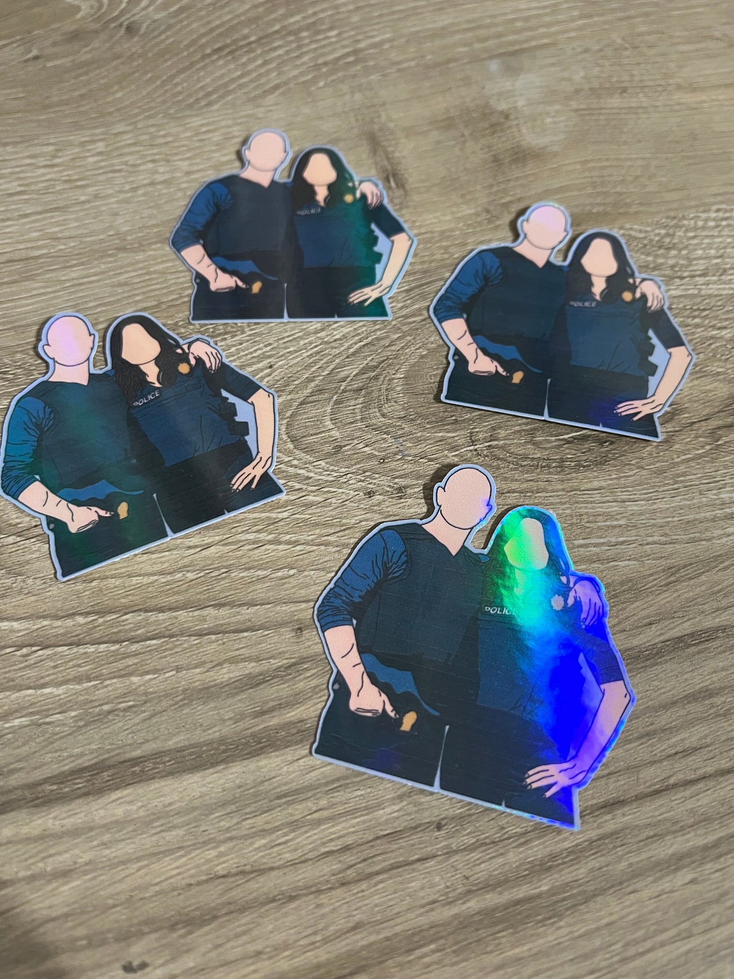 Elliot Stabler + Olivia Benson Law and Order SVU Sticker