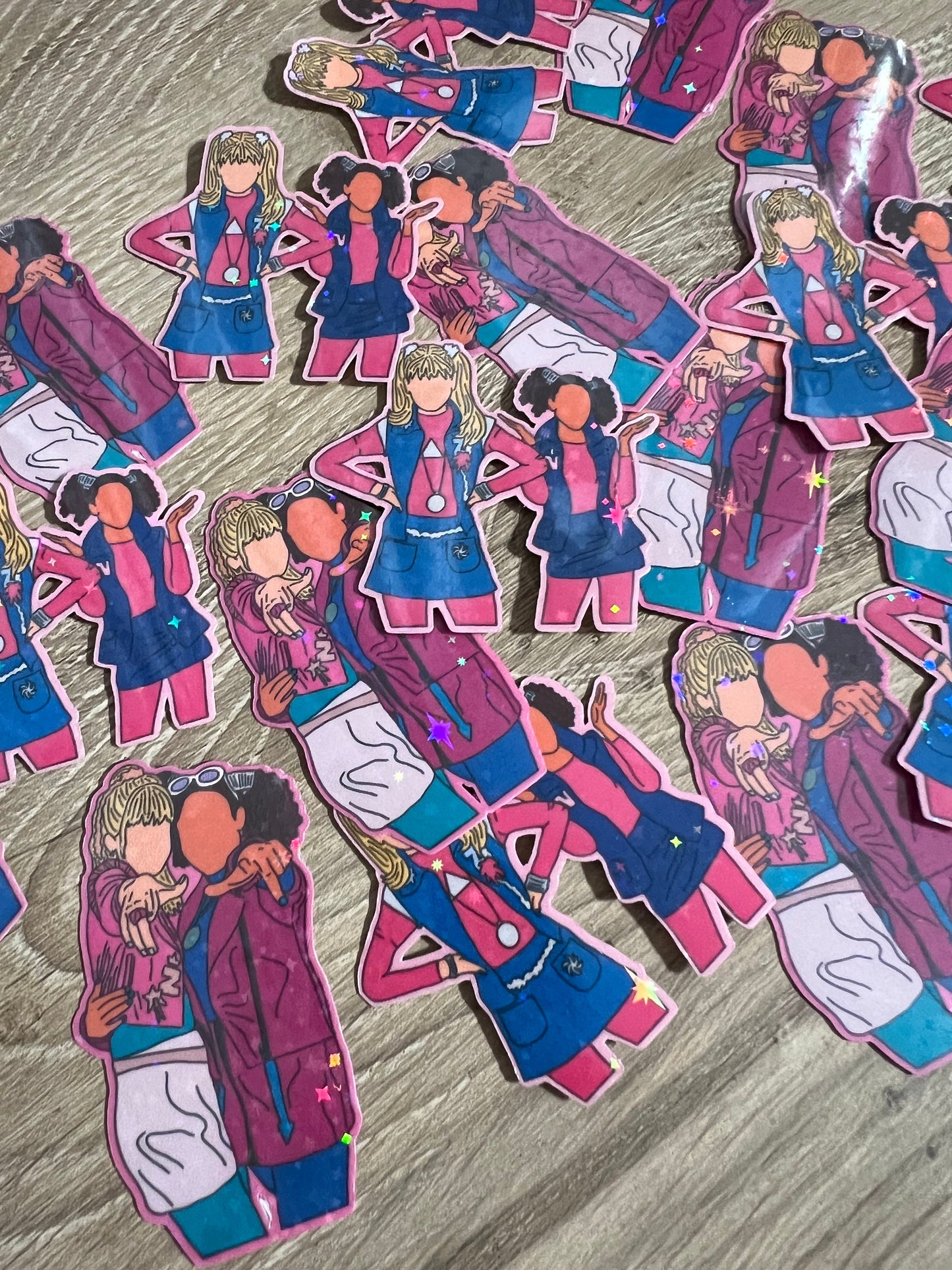 Zenon and Nebula Sticker