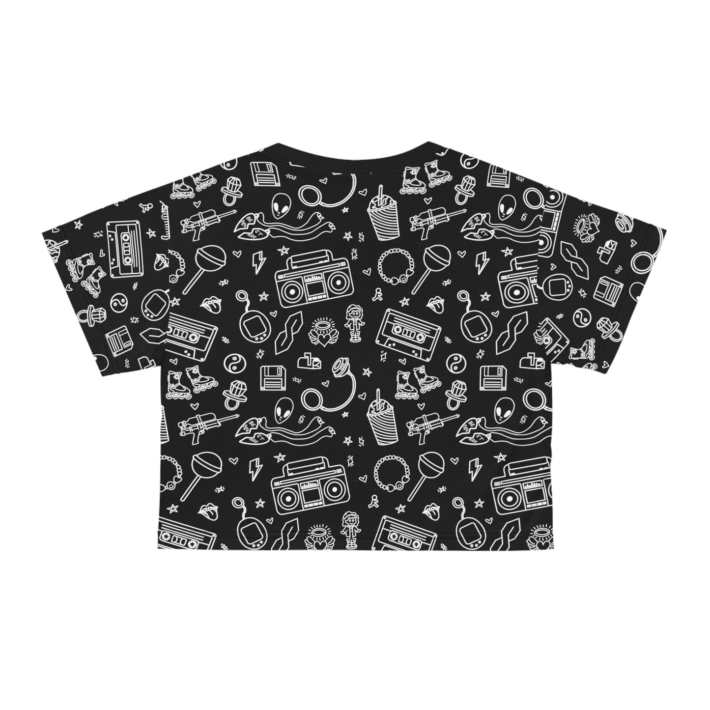 All That 90s Print Crop