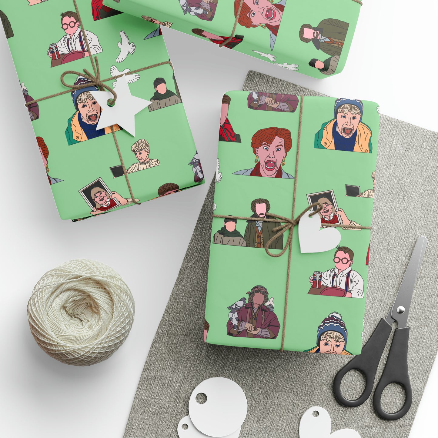 Home Alone Wrapping Paper.