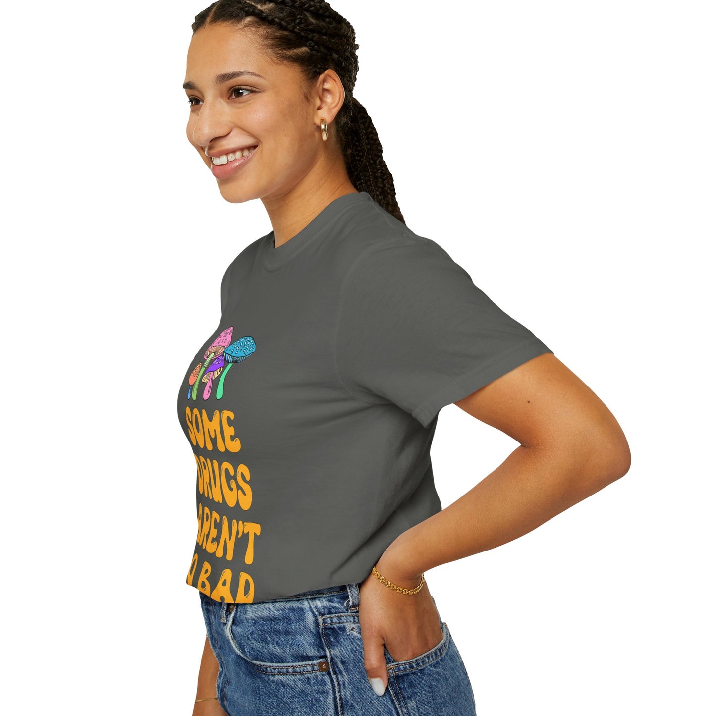 Some Drugs Aren't So Bad - Shroomies Crewneck Tee