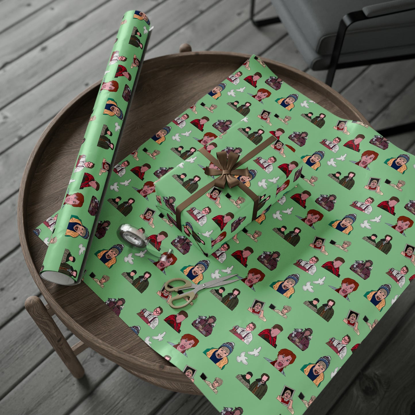 Home Alone Wrapping Paper.