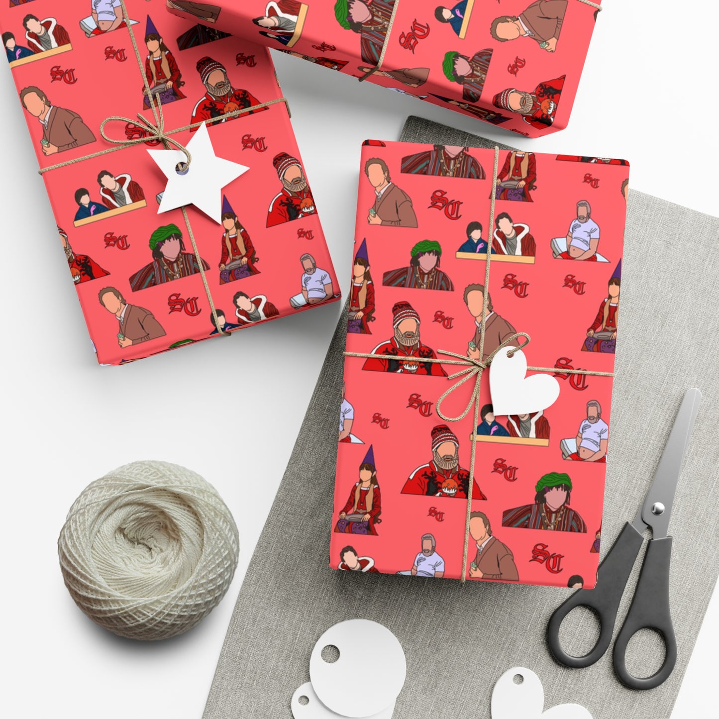 The Santa Clause(s) Wrapping Paper