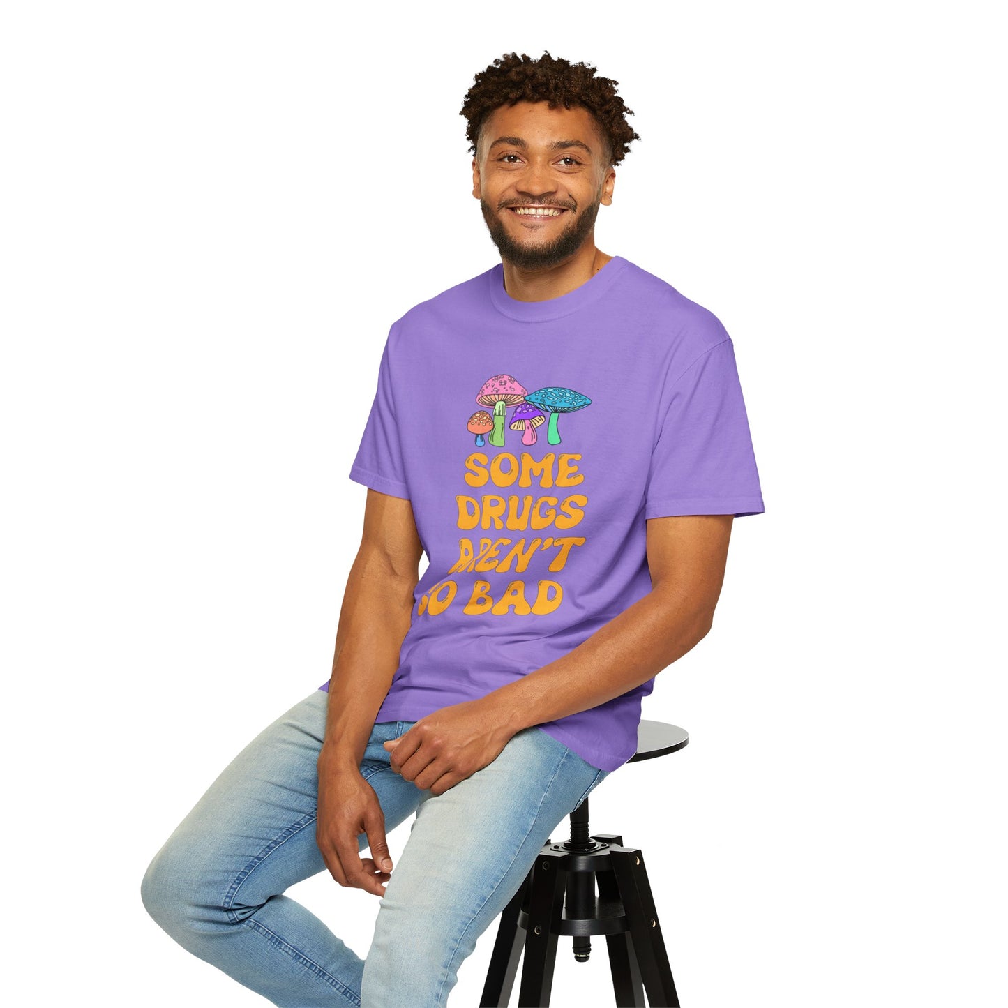 Some Drugs Aren't So Bad - Shroomies Crewneck Tee
