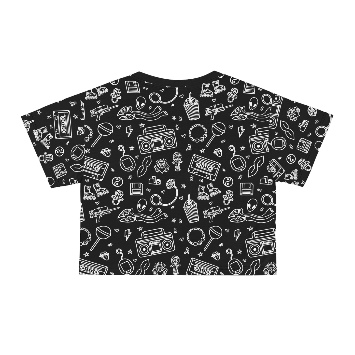 All That 90s Print Crop