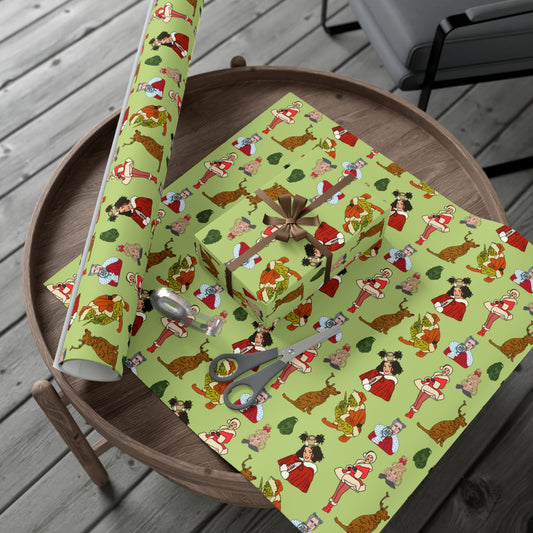 Merry Grinchmas Wrapping Paper