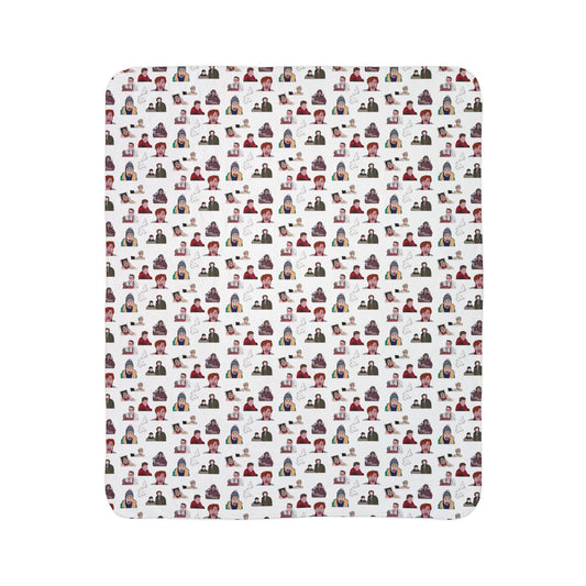 Home Alone Fleece Sherpa Blanket