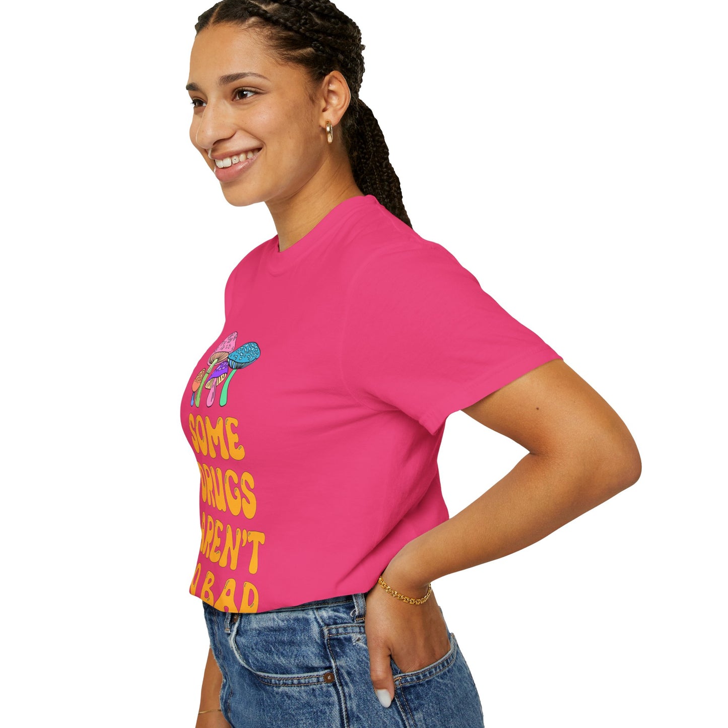 Some Drugs Aren't So Bad - Shroomies Crewneck Tee