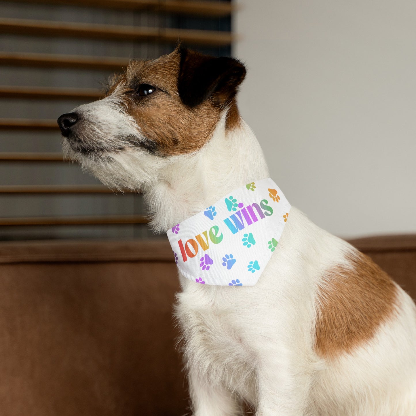 Love Wins Pet Bandana
