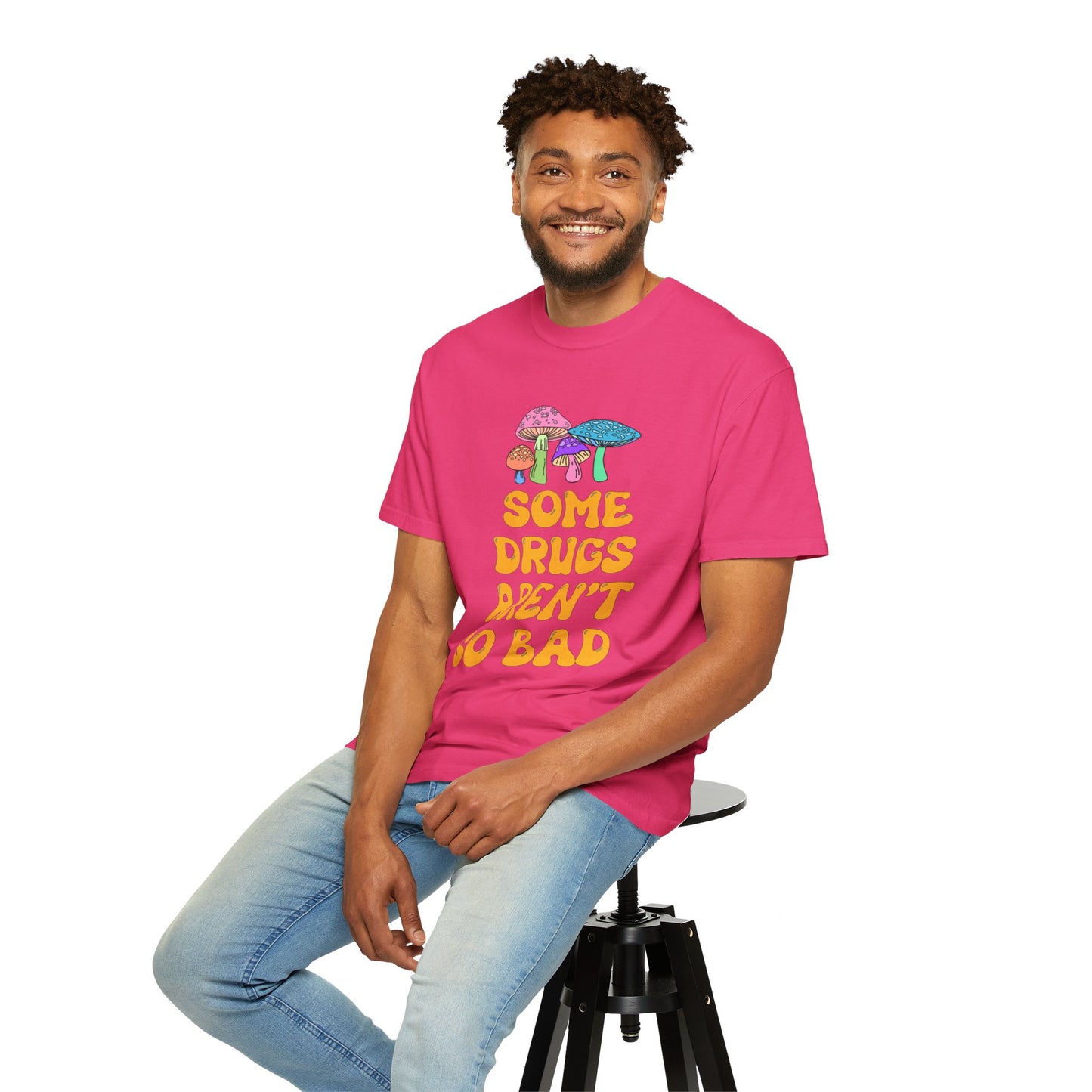 Some Drugs Aren't So Bad - Shroomies Crewneck Tee