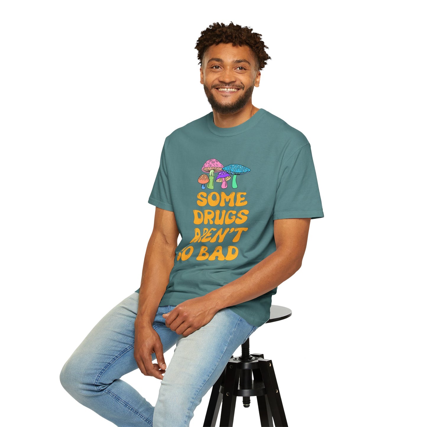Some Drugs Aren't So Bad - Shroomies Crewneck Tee
