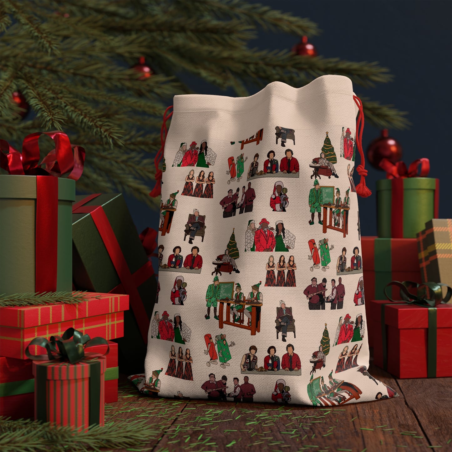 SNL Saturday Night Live Christnas Gift Bag