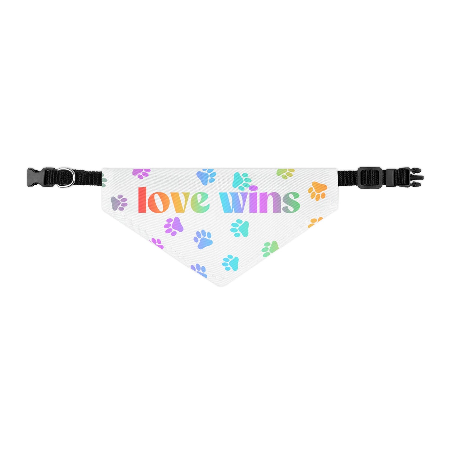 Love Wins Pet Bandana