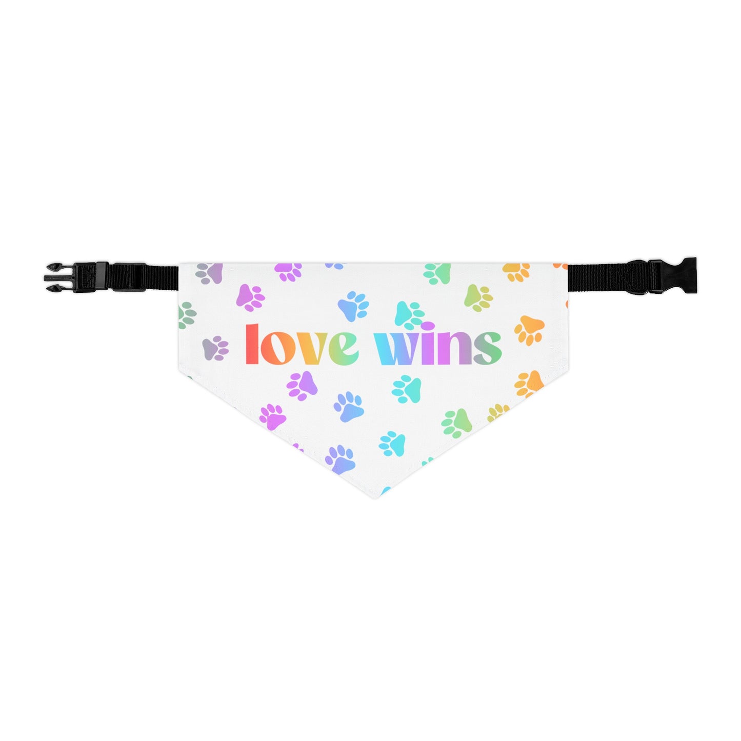 Love Wins Pet Bandana