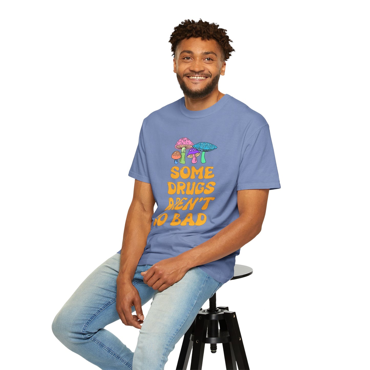 Some Drugs Aren't So Bad - Shroomies Crewneck Tee