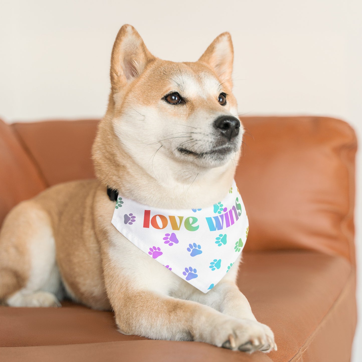 Love Wins Pet Bandana