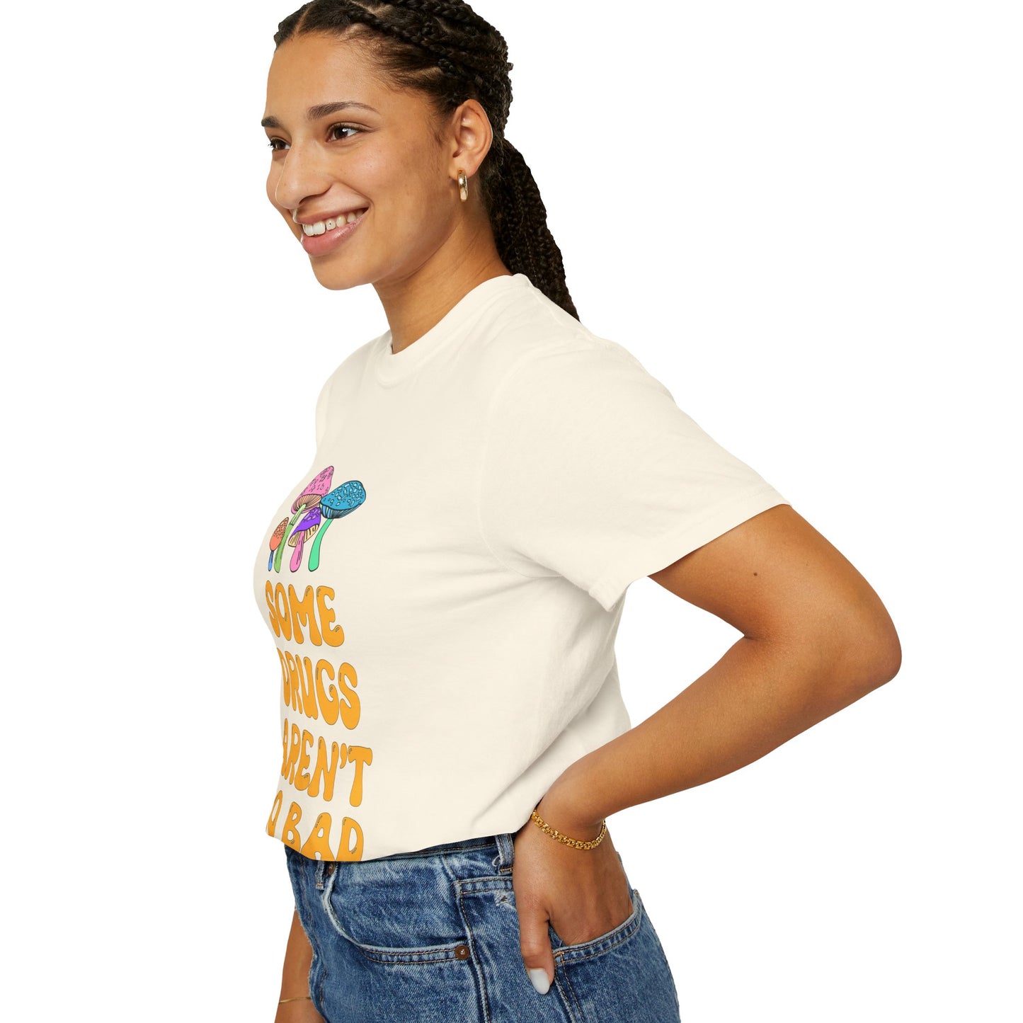 Some Drugs Aren't So Bad - Shroomies Crewneck Tee