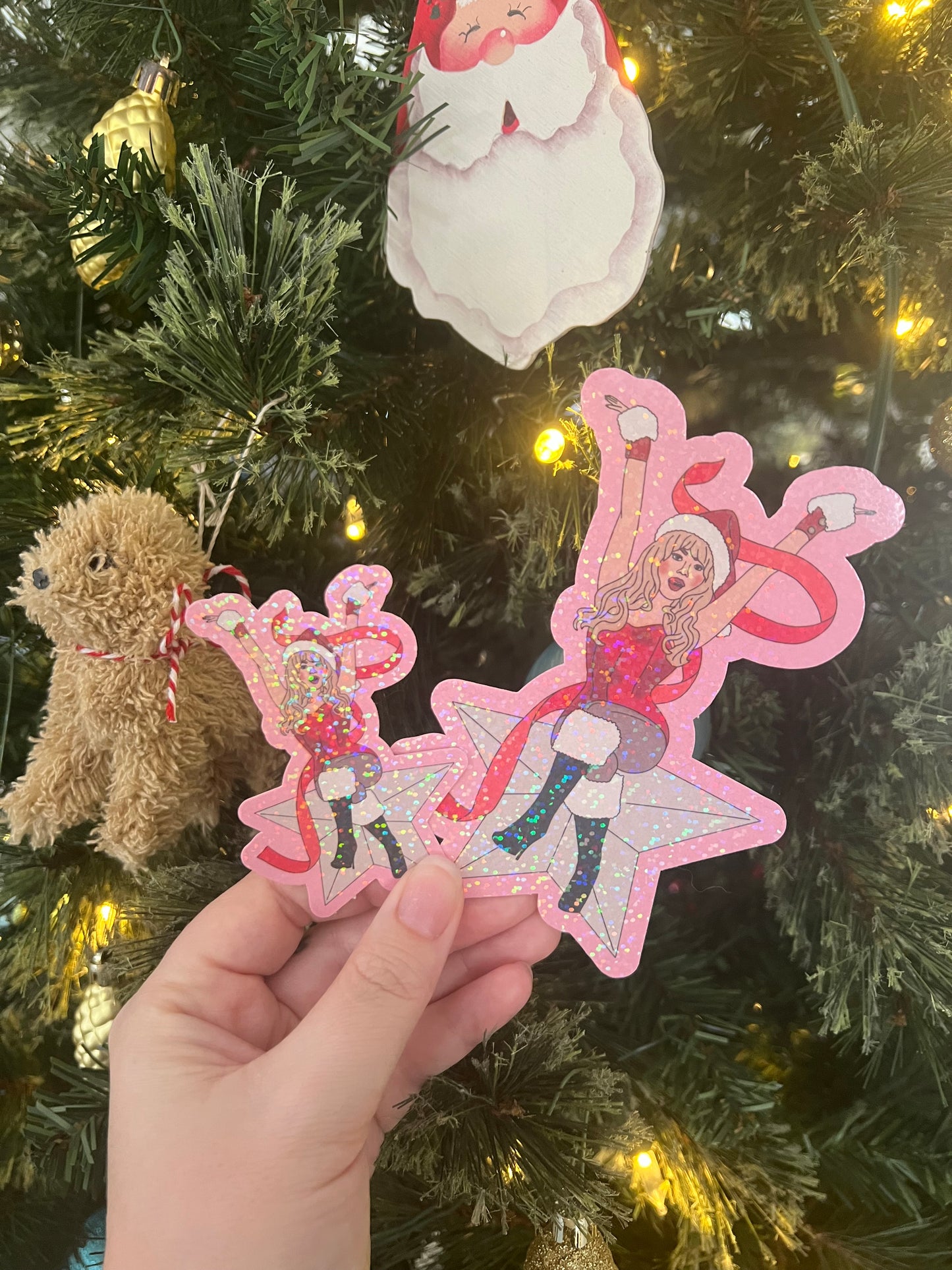 A Nonsense Christmas Sticker