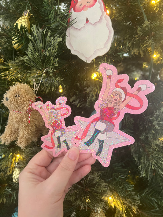 A Nonsense Christmas Sticker