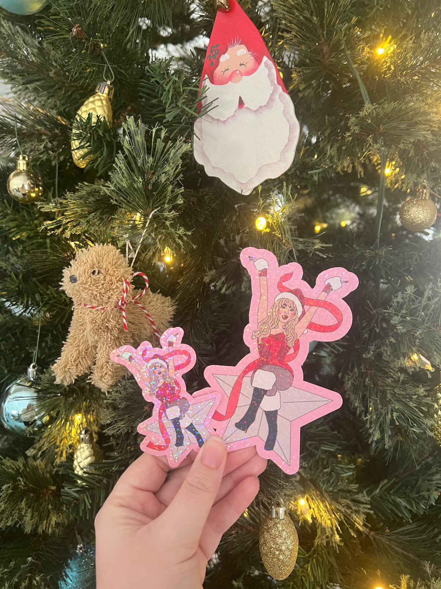 A Nonsense Christmas Sticker