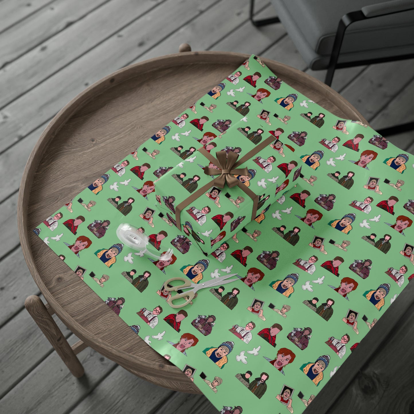 Home Alone Wrapping Paper.