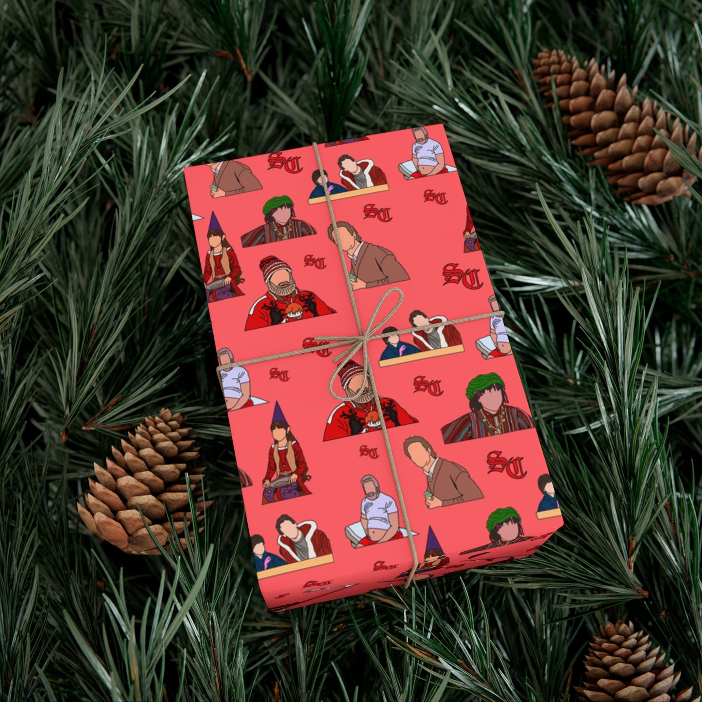 The Santa Clause(s) Wrapping Paper