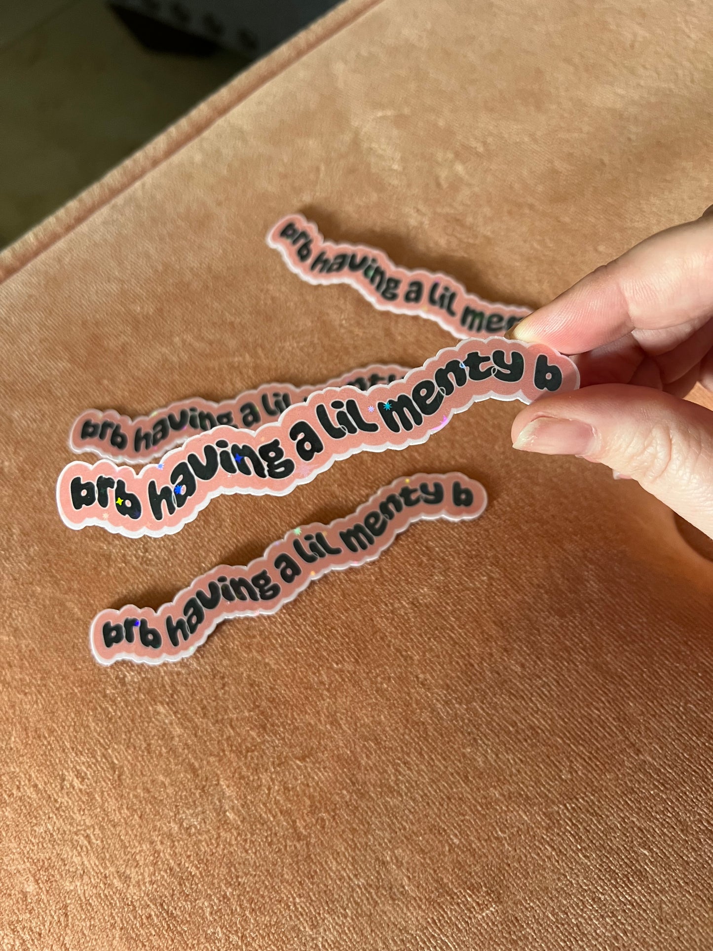 Menty B Sticker