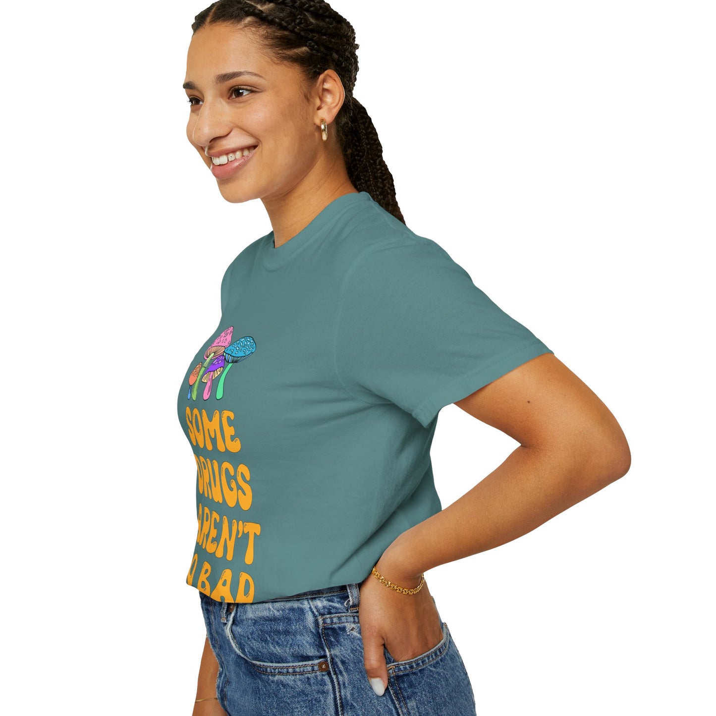 Some Drugs Aren't So Bad - Shroomies Crewneck Tee