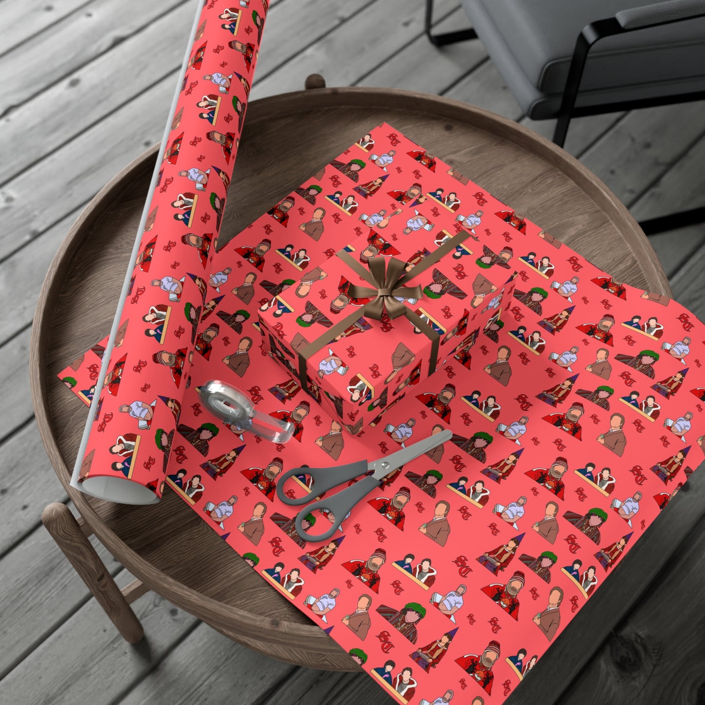 The Santa Clause(s) Wrapping Paper