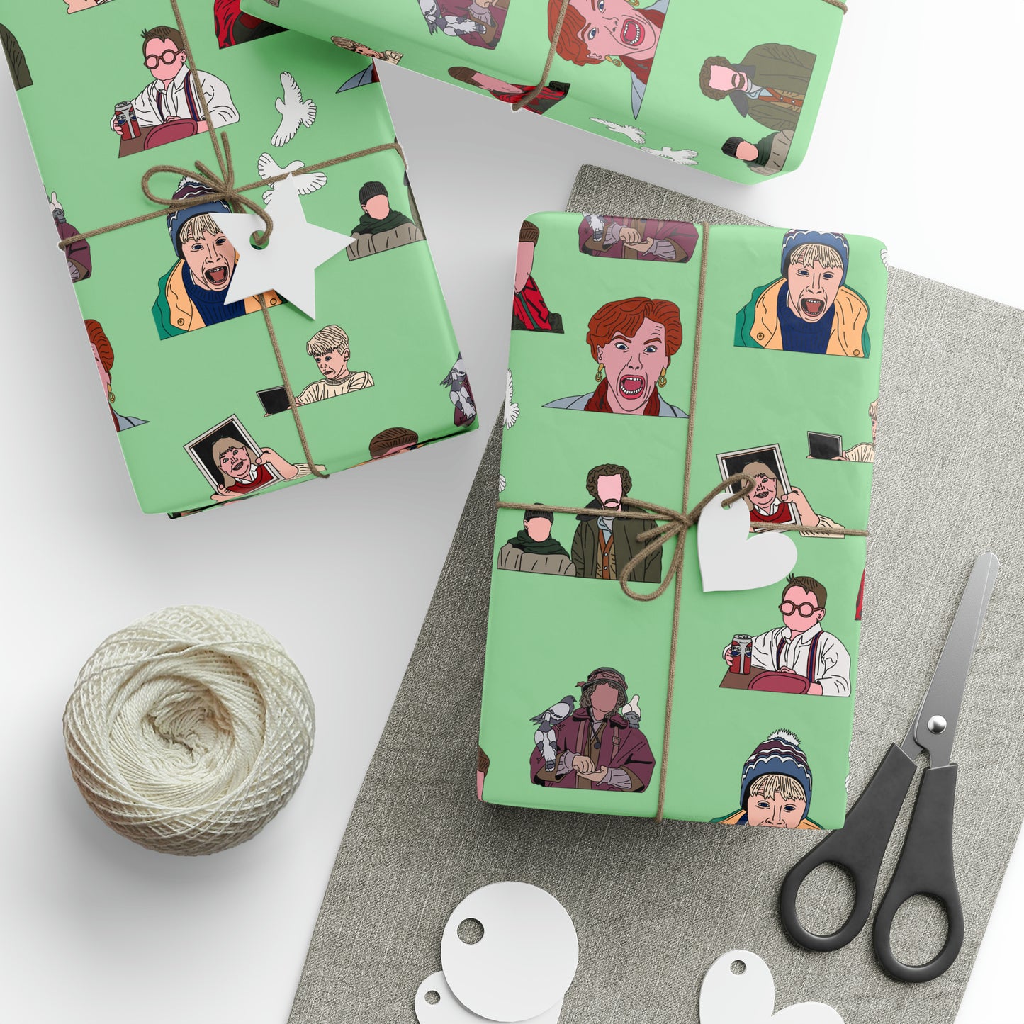 Home Alone Wrapping Paper.