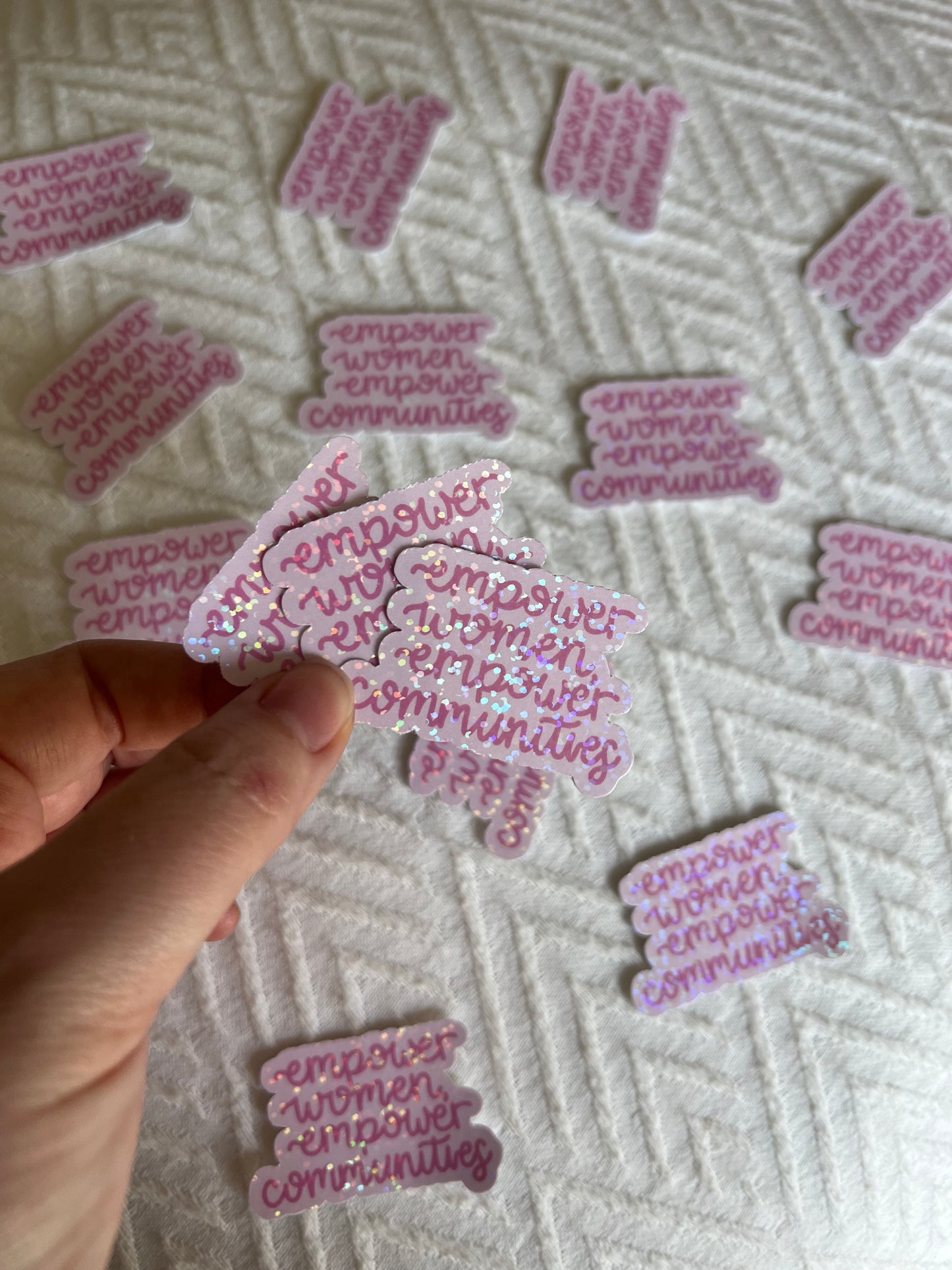Empower Women, Empower Communities Sticker