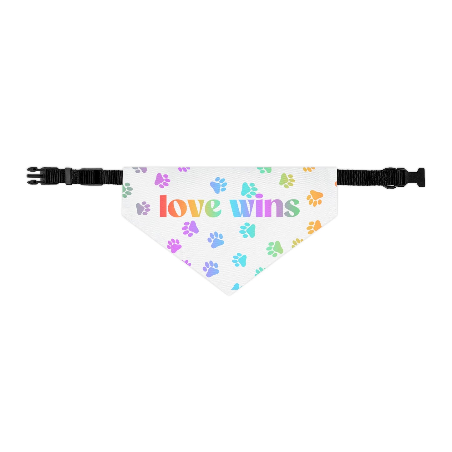 Love Wins Pet Bandana