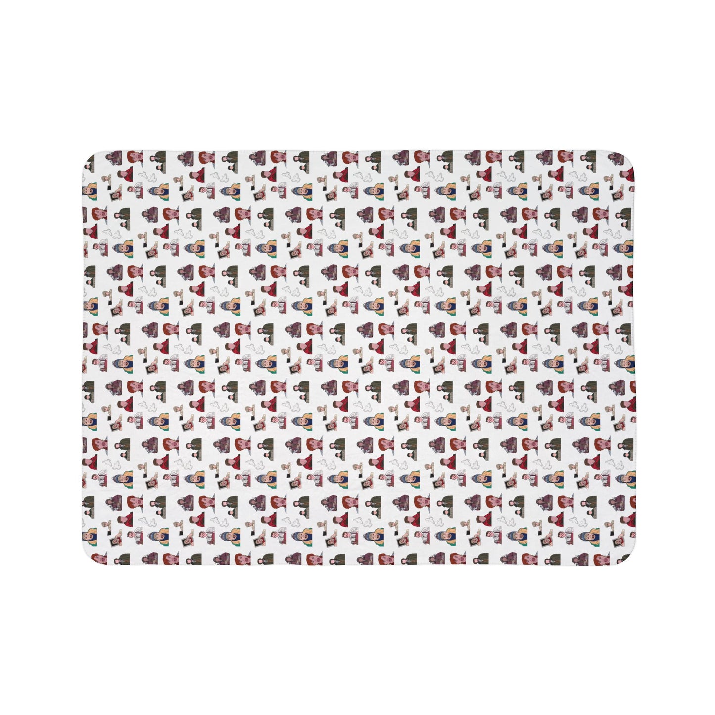 Home Alone Fleece Sherpa Blanket
