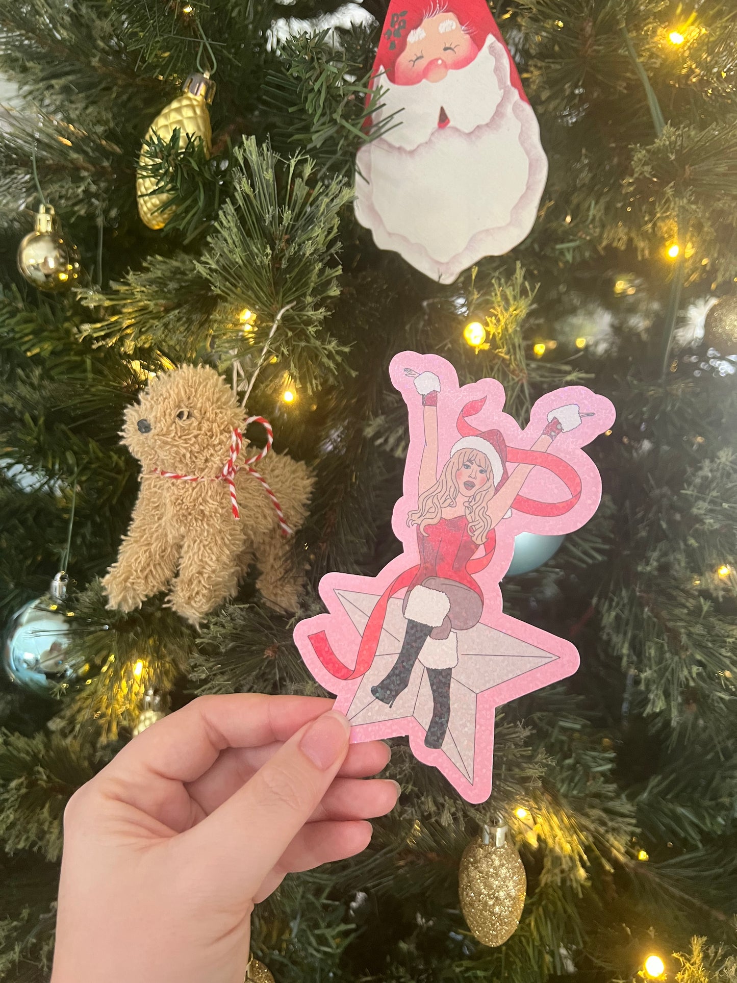 A Nonsense Christmas Sticker