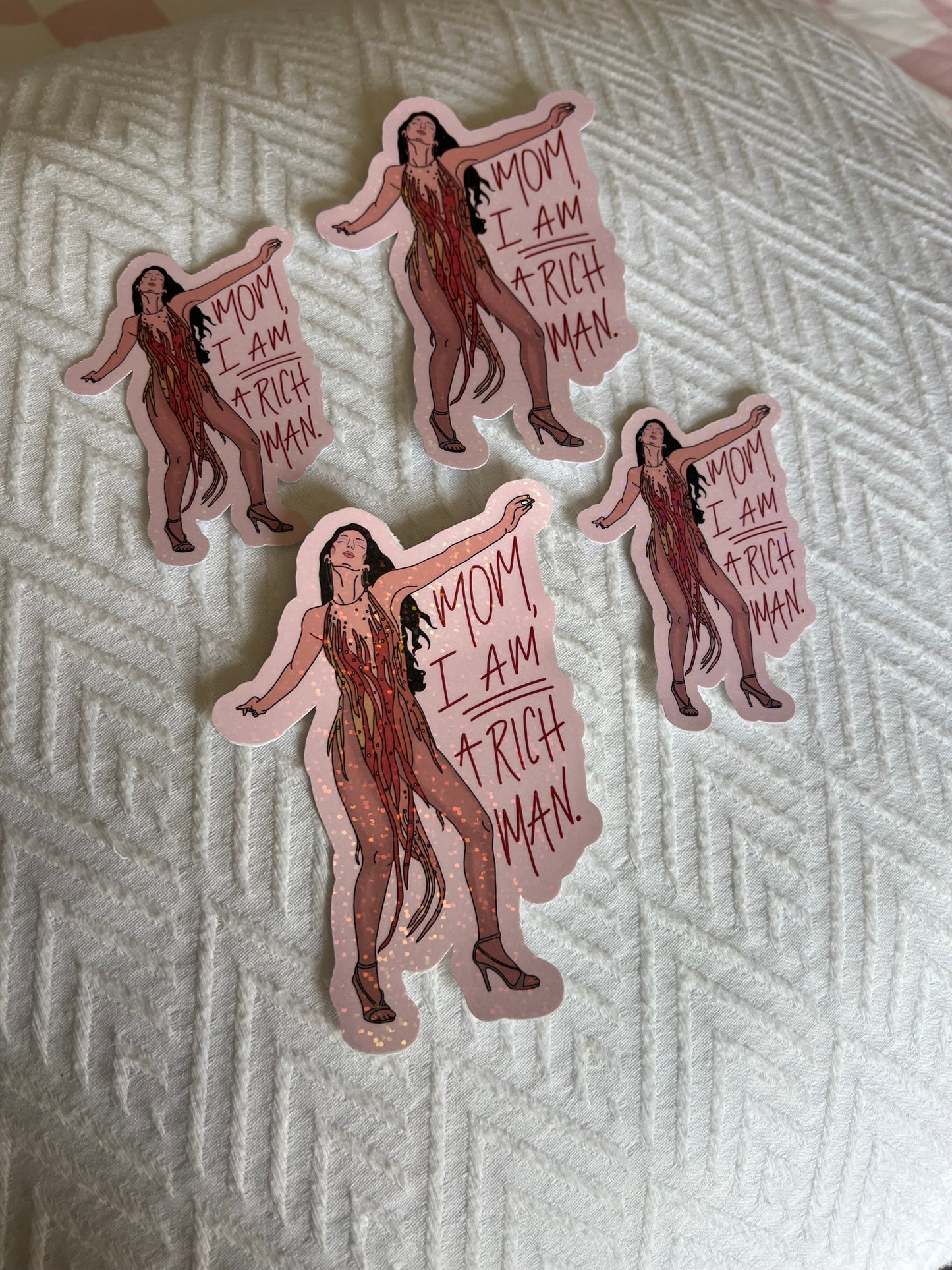 Cher I’m a Rich Man Sticker