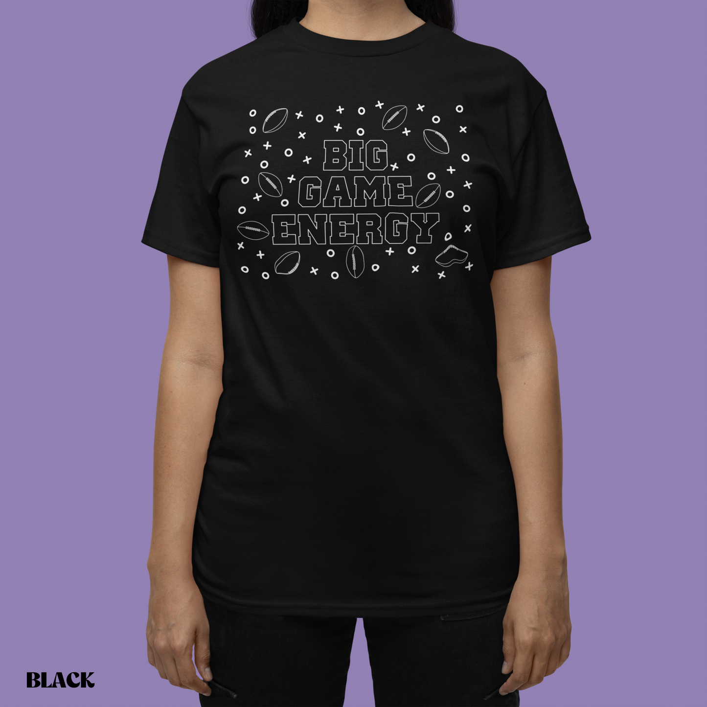 Big Game Energy Unisex T-shirt - White