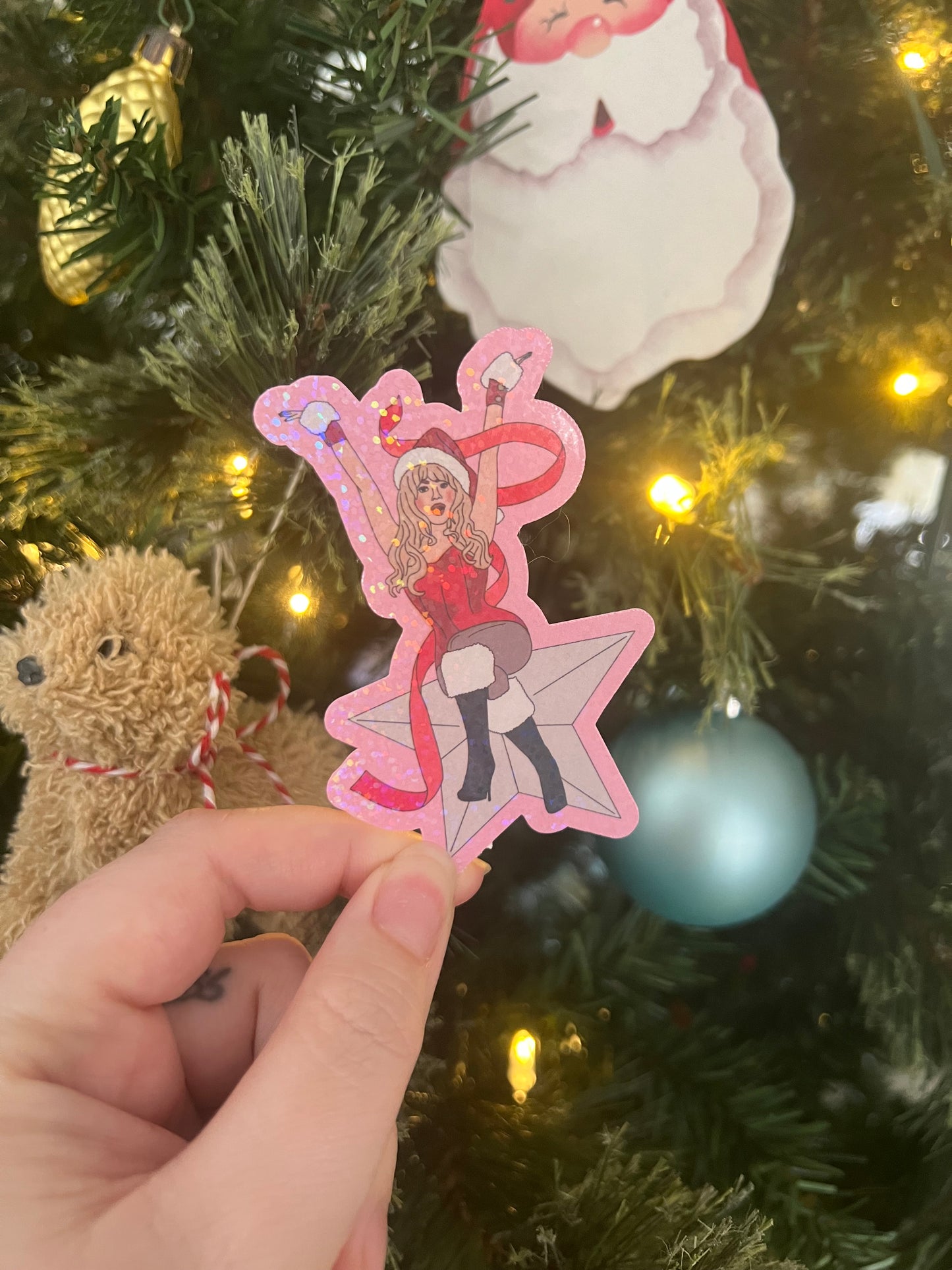 A Nonsense Christmas Sticker