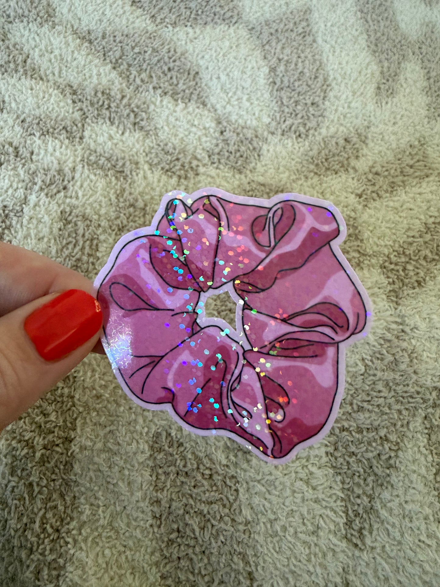 Trusty Scrunchie Sticker