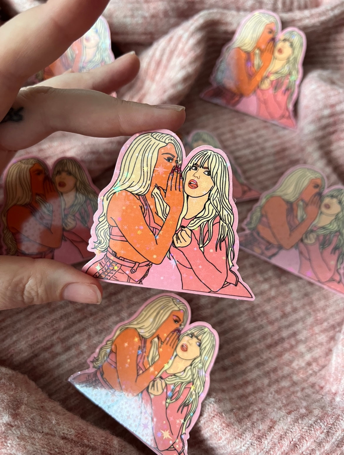 Not My Fault Renee Rapp Megan Thee Stallion Sticker