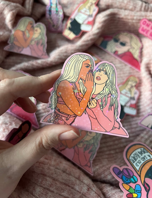 Not My Fault Renee Rapp Megan Thee Stallion Sticker