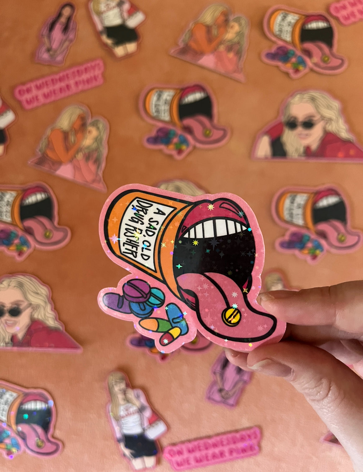 Sad Old Drug Pusher Sticker